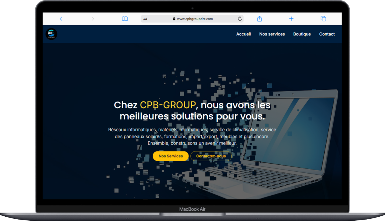 Site web CPB Group